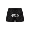 Triple Black Camo Swimming Shorts